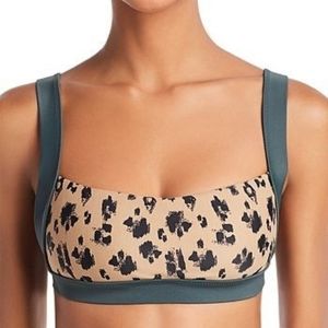 Dolce Vita Wild Things Boxer Bikini Top